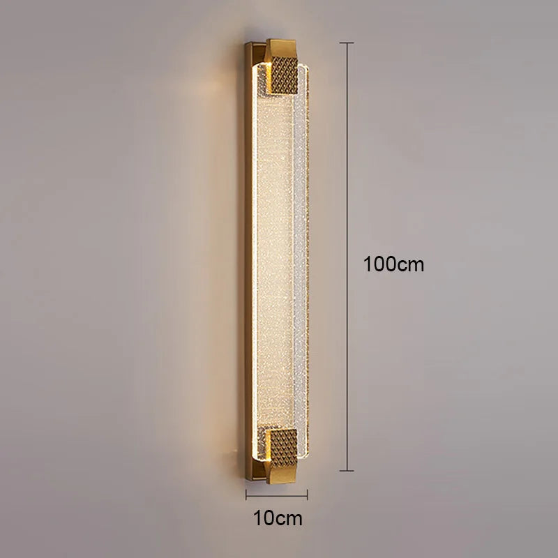 applique luxe moderne or noir 110-220v décoration éclairage intérieur - vue 16 sur 16