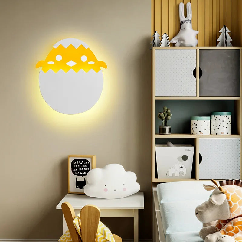 applique murale led dinosaure pour chambre d'enfant
