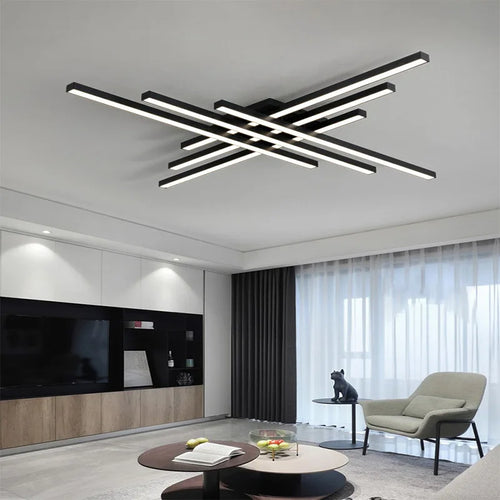 plafonnier Longue bande LED - vue 3 sur 18