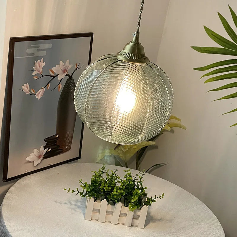 suspension moderne en verre pour éclairage intérieur décoratif - vue 7 sur 8