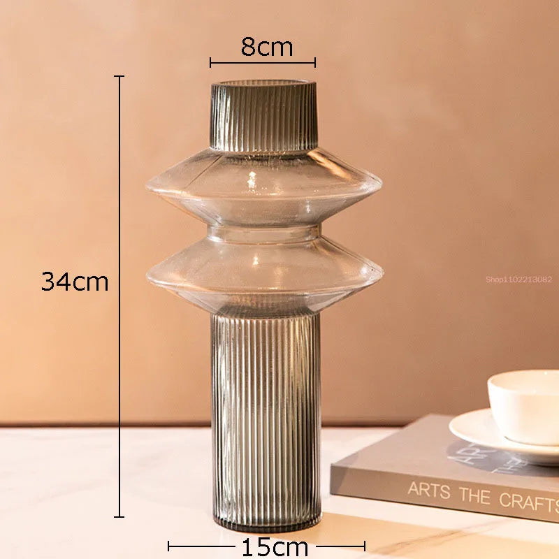 vase créatif pour fleurs hydroponiques décor moderne et arrangement floral - vue 11 sur 14