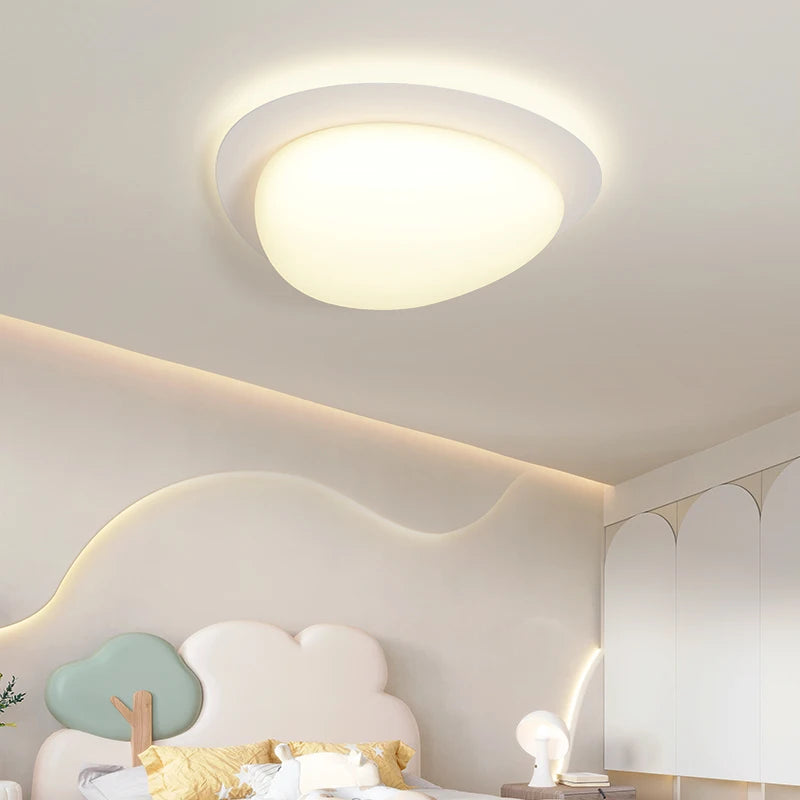 plafonnier led moderne avec intensité variable pour décoration intérieure - vue 3 sur 8