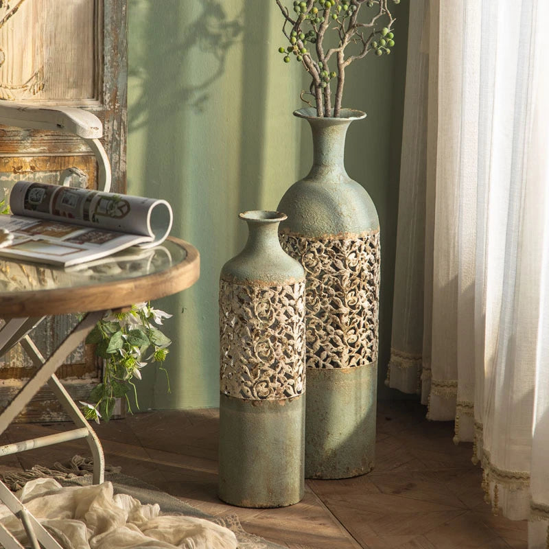vase vintage américain pour décoration florale et aménagement