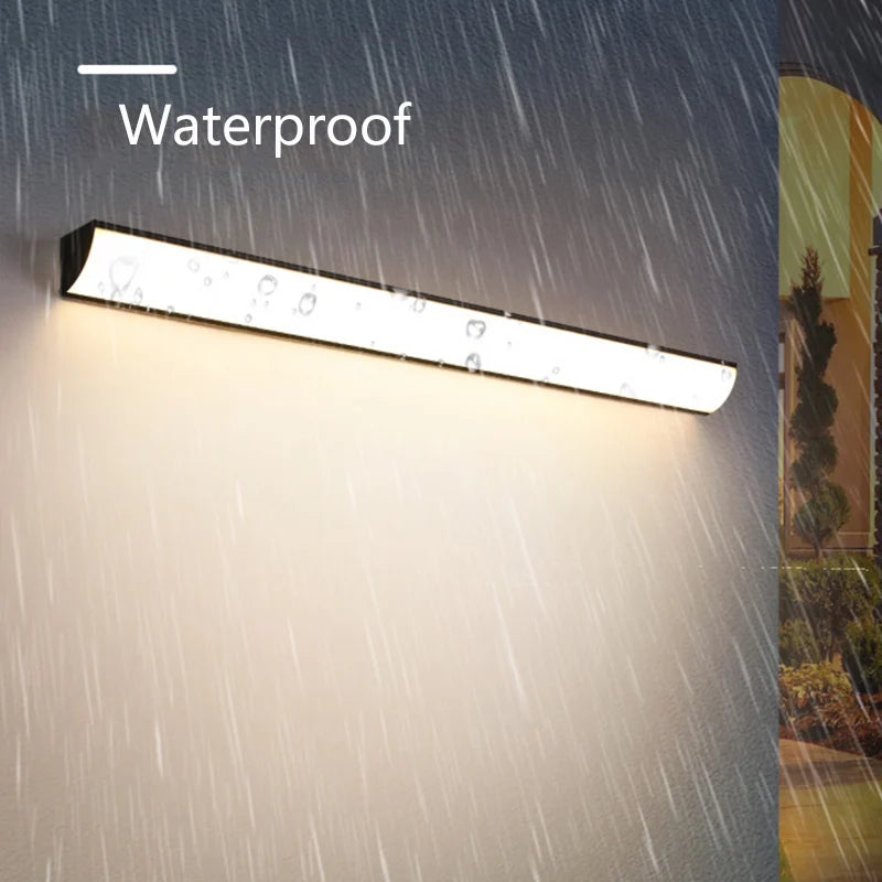 applique murale led extérieur éclairage super lumineux durable et moderne - vue 4 sur 10