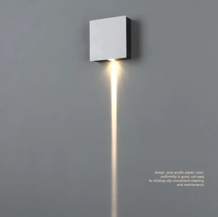 Applique murale LED carré minimaliste - vue 7 sur 15