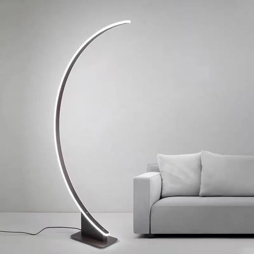Lampadaire Led en forme d'arc nordique - vue 2 sur 8