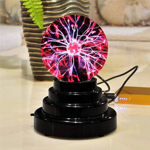 lampe plasma magique veilleuse tactile cadeau enfants - vue 2 sur 6