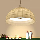 lustre led en tissu pour restaurant café et bar