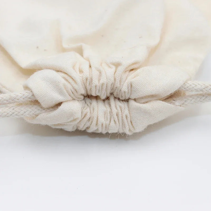 sac de rangement en coton avec cordon de serrage personnalisé 20 pièces