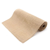 Chemin de table toile de jute style champetre