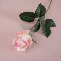 Real touch latex rose branch decoration for bar and restaurant
