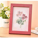 Handcrafted colourful photo frame for DIY display and home decor