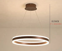 lustre led moderne dimmable pour décoration de maison