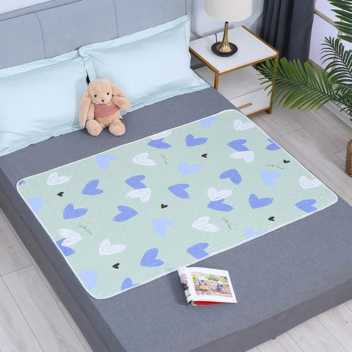 150/120/70cm Large Washable Mattress Urine Adult Elder Incontinence Bed Pad Women Menstrual Bed Sheet Protector, Kids Urine Mat - vue 6 sur 15