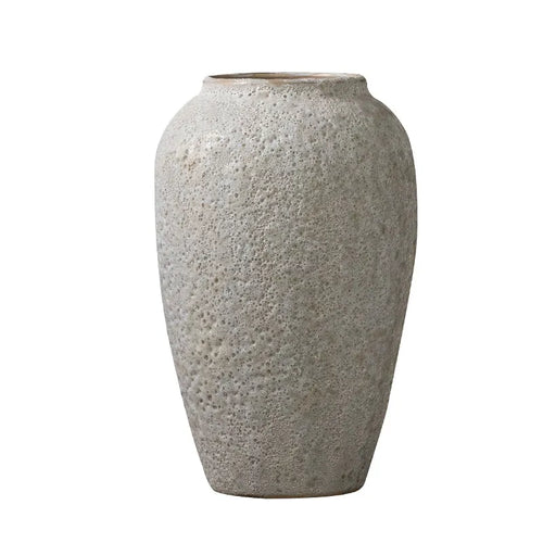 Retro Literary Creative Old Hydroponic Ceramic Vase, High-end Home Decoration, Flower Arrangement, Porch Living Room Decoration - vue 6 sur 9