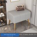 banc à chaussures moderne et luxueux avec assise confortable
