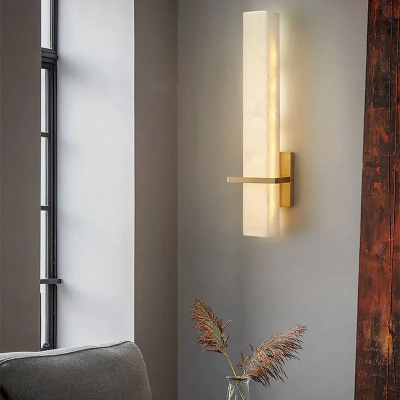 Applique cuboïde en marbre naturel - vue 4 sur 7
