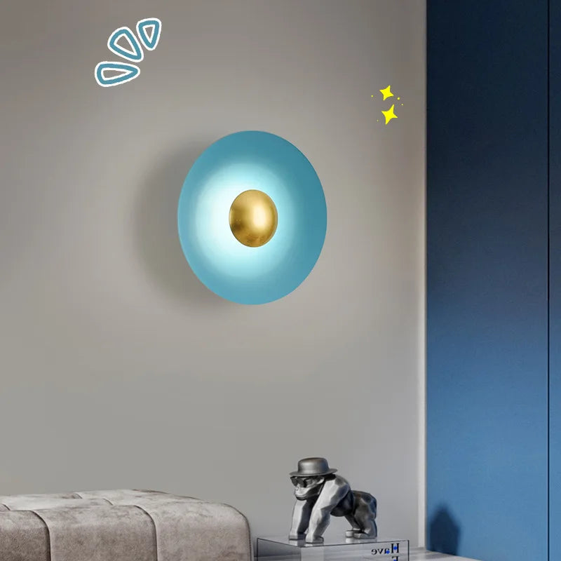 Applique circulaire nordique à LED - vue 5 sur 11