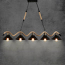 lustre style industriel rétro lampe à ficelle moderne pour éclairage intérieur