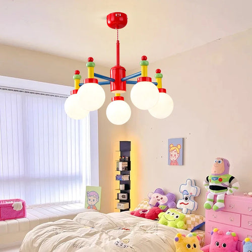 lustre led moderne pour chambre d'enfant style médiéval memphis
