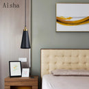 Minimalist single head chandelier for modern decor