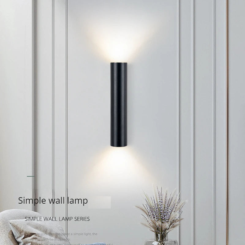 applique murale led nordique moderne pour décoration intérieure