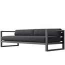 canapés de jardin en aluminium étanche mobilier extérieur combiné