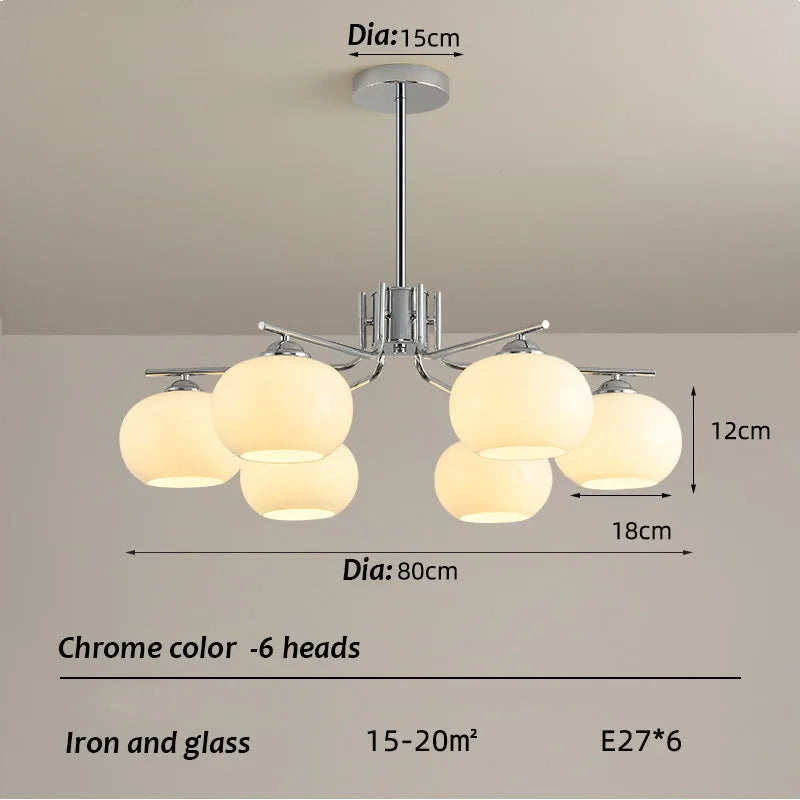 Vintage French style iron pendant light for interior decoration