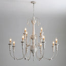 lustre en bois massif pour décoration intérieure et éclairage