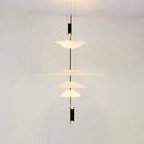 sandyha lustre style soucoupe volante led moderne décoration intérieure