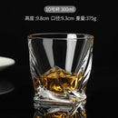 Verres cristal motif taillé pour whisky bière vin