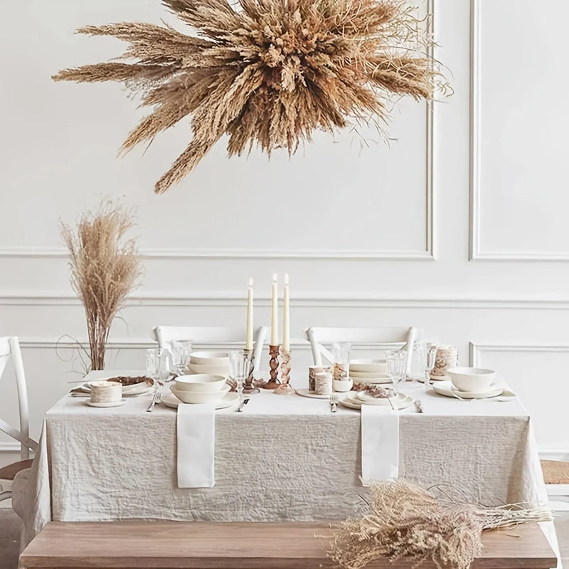 Nappe plissée style français table mariage fête cuisine