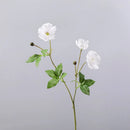 Realistic small silk flowers for decorations and events