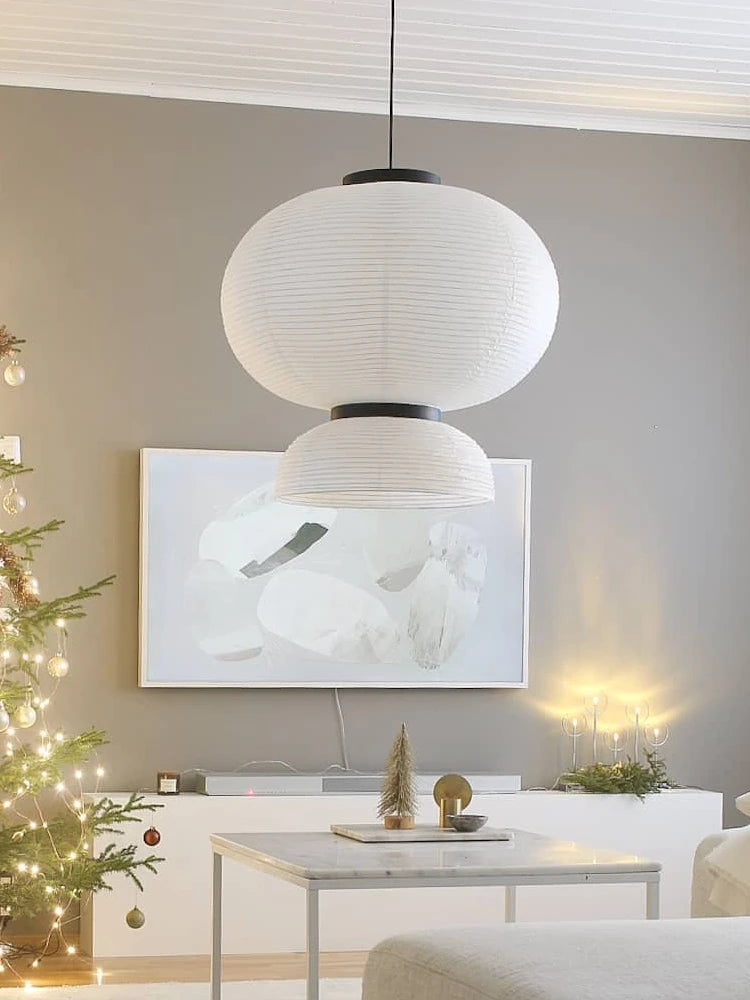 Suspension Nordique Lustre E27 Lustre Pour Salon Décor À La Maison Moderne Tissu De Soie Éclairage Tendu Suspension - vue 4 sur 12
