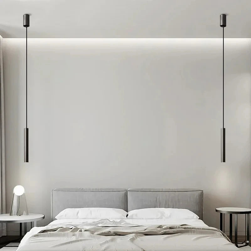 lustre led moderne en cuivre pour hôtel fil réglable - vue 5 sur 8