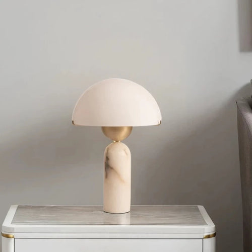 Minimalist marble desk lamp modern Nordic design - vue 4 sur 8