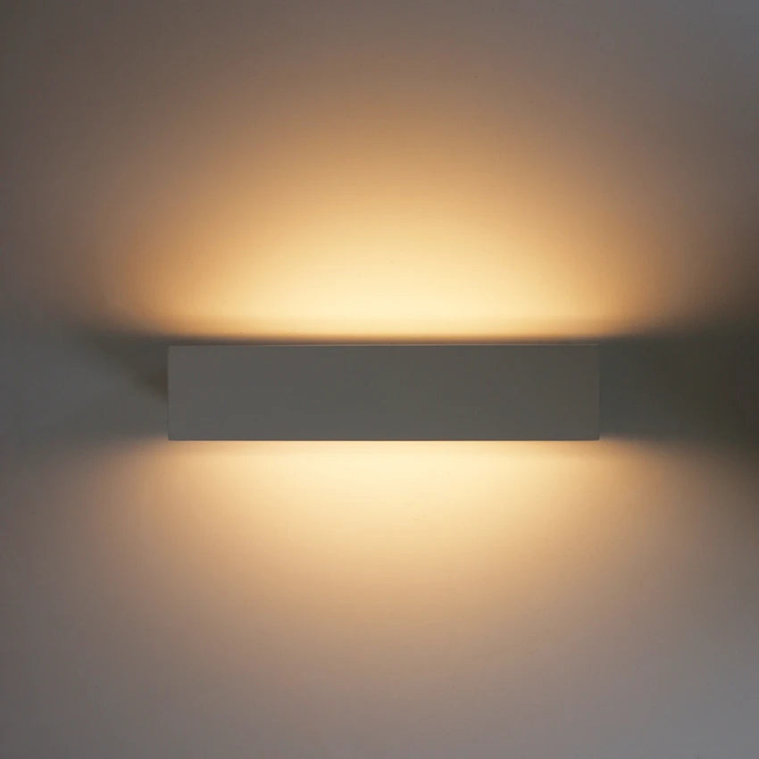 applique murale led en aluminium direction haut et bas bl33 - vue 4 sur 6