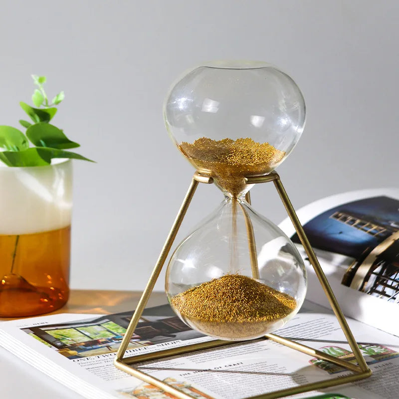 Creative Hourglass, Modern and Minimalist Nordic Home Decoration Gifts, Personalized Gifts, Desktop Ornaments, No Time Limit