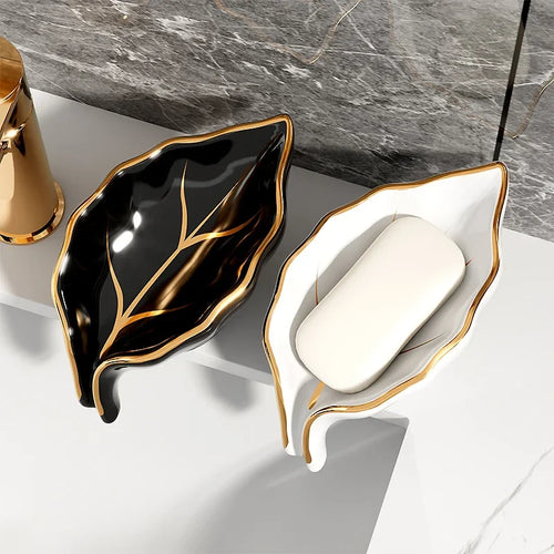 boîte à savon en céramique de luxe pour salle de bain - vue 3 sur 10
