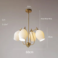lustre bauhaus français en céramique pour intérieur élégant