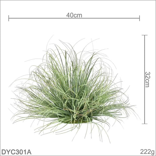 plantes artificielles en touffe pour décorations commerciales