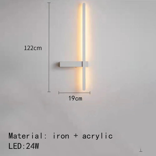 applique murale led minimaliste design artistique - vue 10 sur 15