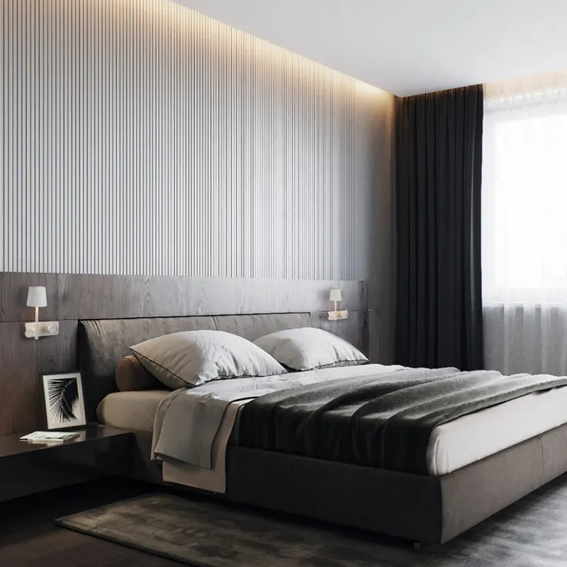 applique murale led avec interface interrupteur - vue 6 sur 7