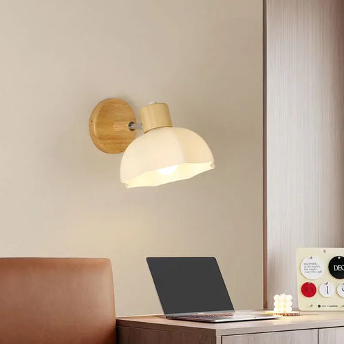 applique murale nordique en bois pour intérieur moderne - vue 2 sur 9