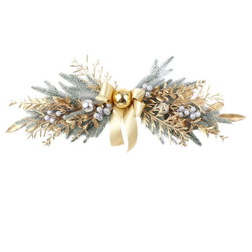 guirlande artificielle en rotin pour décorations de Noël et du Nouvel An - vue 11 sur 11