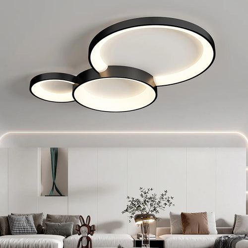 Modern minimalist cloud-shaped LED lamp - vue 2 sur 15