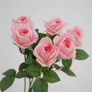 Artificial latex flowers for elegant and realistic decor