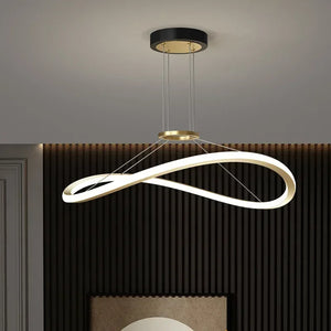Adjustable modern LED chandelier for interior decoration