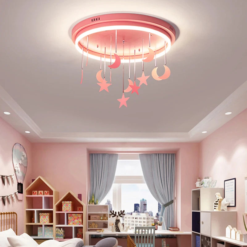 plafonnier led créatif pour enfant simple décoratif - vue 4 sur 12