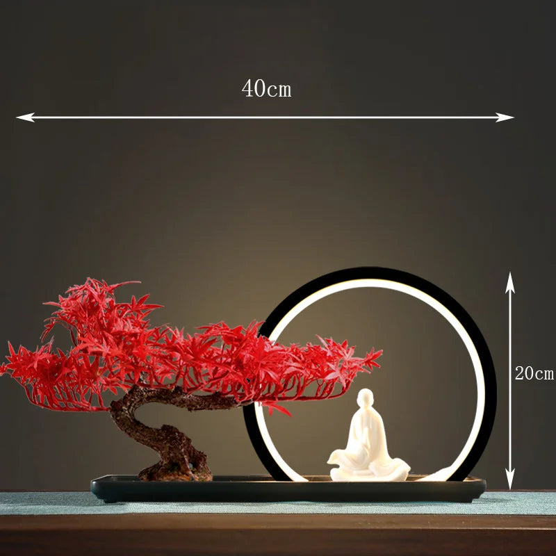 Artificial Simulation of Fake Flowers, Potted Gardens, Balcony Decoration, Bonsai Hotel Garden, Small Flower Pot Decoration - vue 11 sur 33